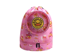 Mochila de natación infantil, seca/triturada, rosa, se vende por separado.