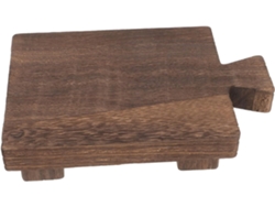 Estantería Madera Bandeja Elegante Funcional Práctico Espacio Almacenamiento Accesorios Soporte Decorativo