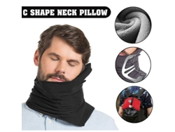 Dan26-almohada Cervical Viaje Portátil Suave Confortable Soporte Dormir Avión 55x27cm 150g