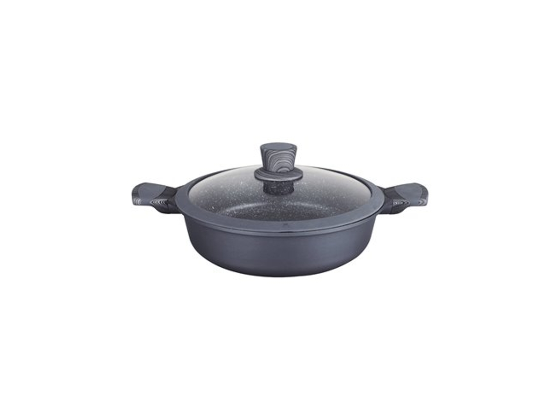 Cacerola Inducción Piedra Supreme Baja 24cm