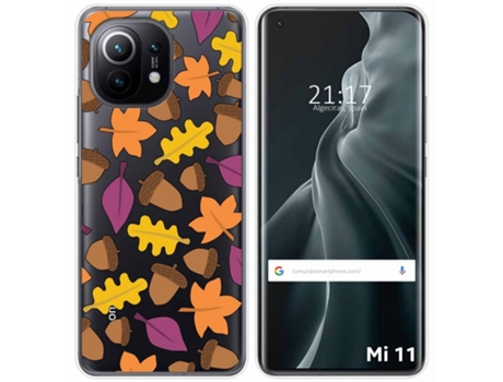 Carcasa Xiaomi Mi 11 5G TUMUNDOSMARTPHONE Dibujos Transparente Multicolor