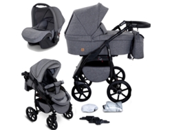 Cochecito de bebé Boston 3 en 1 con asiento de coche Gagadumi