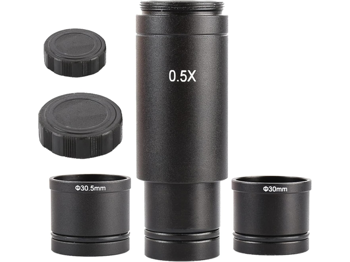 Lente adaptadora 0.5x para microscopio trinocular, montura C Slowmoose