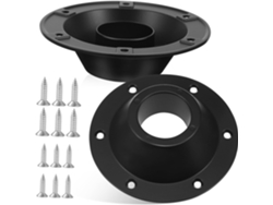 Soporte de sobremesa para autocaravana, base de aluminio, juego de 2 tornillos y accesorios.