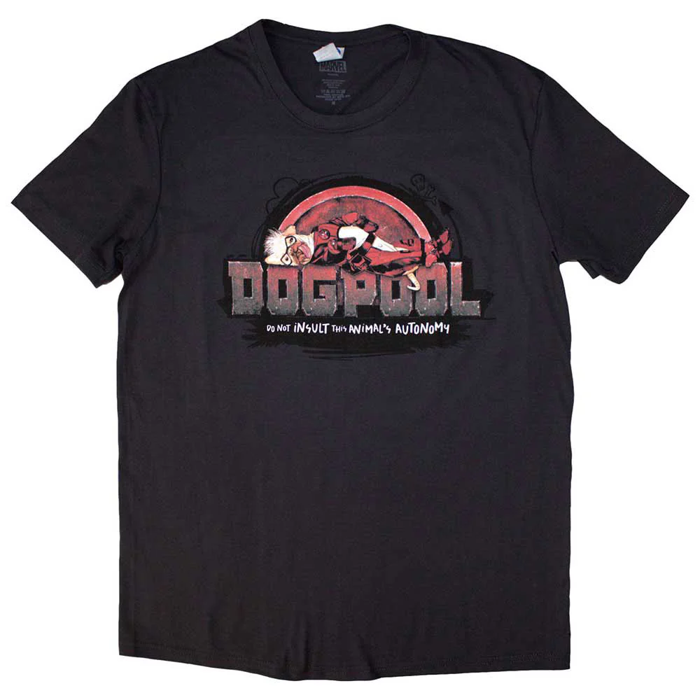 Rockinstone Unisex Marvel Comics Deadpool Dogpool Autonomy Camiseta Classic-l