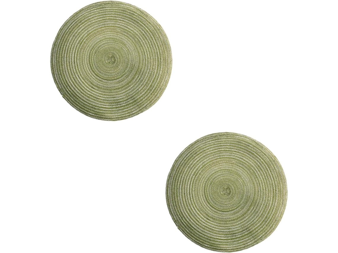 Antideslizante Resistente Color Verde Para Cocina