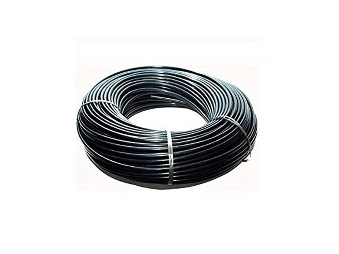 Microtubo Flexible 2X3 Mm Negro. Bobina 200 Mts SUINGA