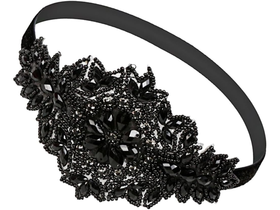 Fascinator Com Strass Para Mulheres, Perfeito Para Festas E Formaturas, Tiara Resistente.