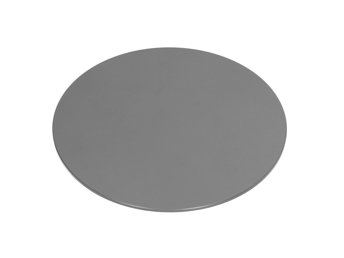 Base Giratoria Para Monitor De Aluminio Gris Oscuro Diseño De Plato Giratorio Para Ordenador Aio Os X Y Portátil