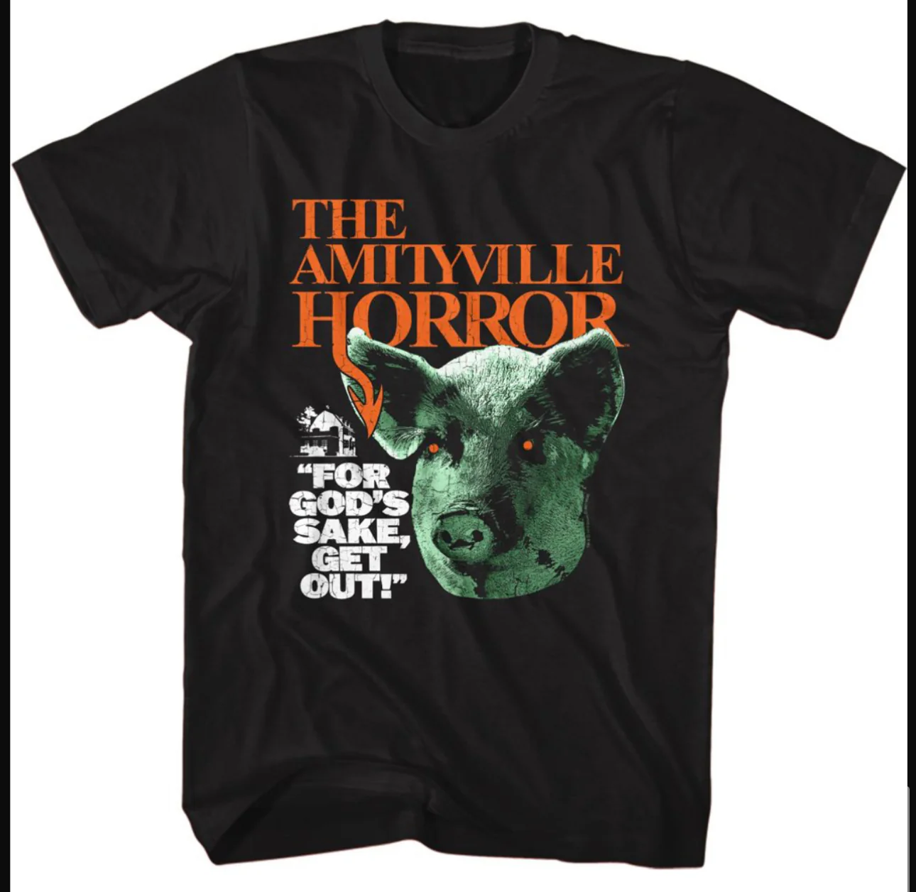 The Amityville Horror Movie T-shirt Unisex Rockinstone Size:m