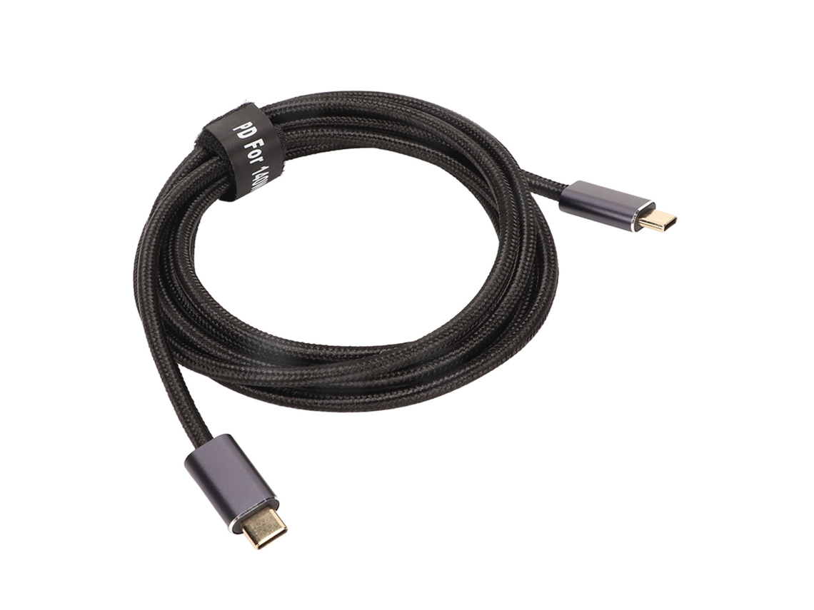 Cable De Carga Rápida Tipo C De 140 W Pd3.1 Con Transmisión De Datos De 10 Gbps, 200 Cm.