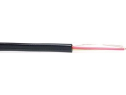 Cable plano modular de 6 conductores, negro. Cable modular de 6 conductores, 6c, negro, 100 m (td606z)