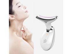 Dan26-herramienta Portátil Micro-glow Para Firmeza Y Reducción De Arrugas En Cuello Y Rostro Vcw Blanco