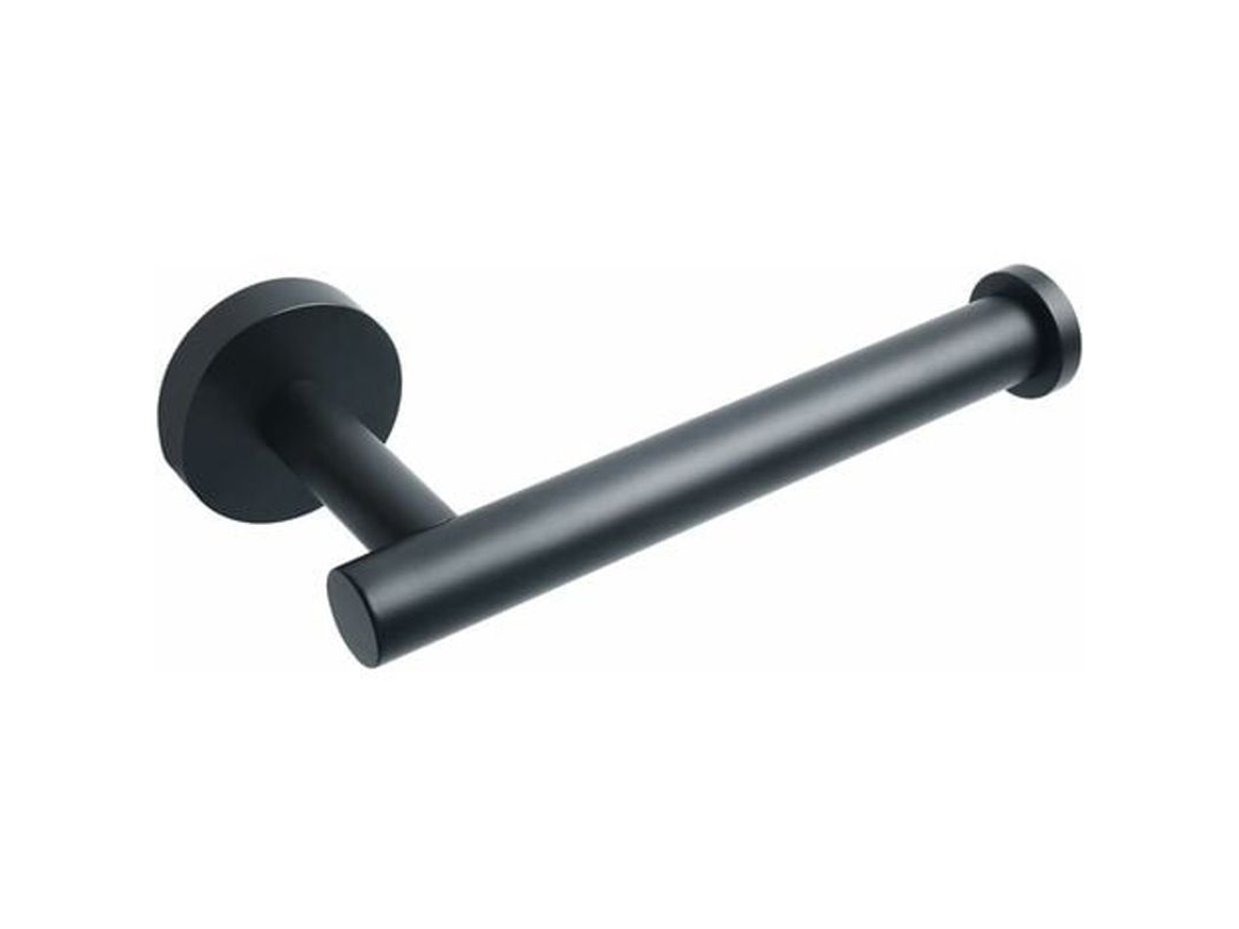 Portarrollos De Papel Higiénico De Pared Fabricado En Acero Inoxidable 304 Con Acabado Negro Pulido.