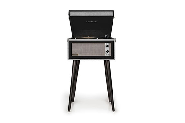 Crosley Bermuda Blackgrey dansette turntable antracita tocadiscos gris