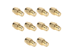 10 Adaptadores De Cable Coaxial Rf Sma Hembra A Conector Rpsma Hembra Ofc 50ω