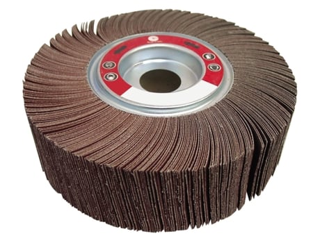 CALFLEX-RN16550.40-Ruedas mil hojas de núcleo RN (Ø Ext. 165 mm Espesor 50 mm Núcleo 25,4 mm Grano 40)
