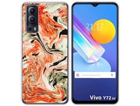 Carcasa Vivo Y52 5G TUMUNDOSMARTPHONE Dibujos Multicolor