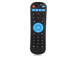 Reemplazo de control remoto universal para T95Z Plus, T95U Pro, T95V Pro, Q Plus, QBOX Smart TV Box (Negro)