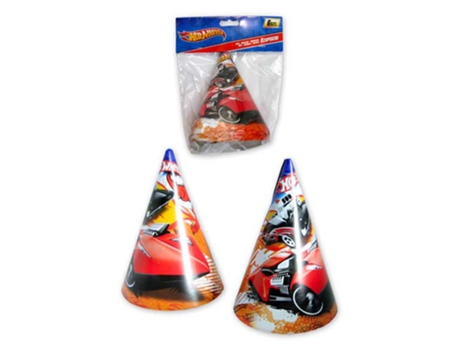 Pacote 4 Cm Hot Wheels Fiesurtidasa16 Cm Hot Wheels Chapéu Coloridoatosa