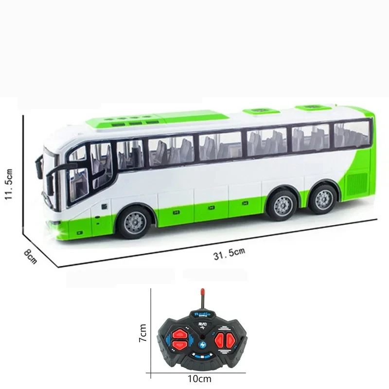 (verde) Coche De Juguete Con Control Remoto Para Niños, Coche Eléctrico Radiocontrolado