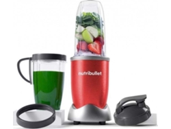 NB907R 0,9 l Liquidificadora 900 W Vermelho, Prateado NUTRIBULLET