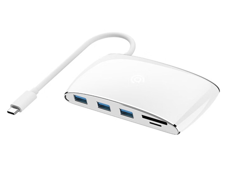 Adaptador AIGO H9S 9In1 Tipo-C a 3Usb3.0 HDMI Sd/Tf Pd VGA 1000Mbps para Huawei Mate40/P50 S20