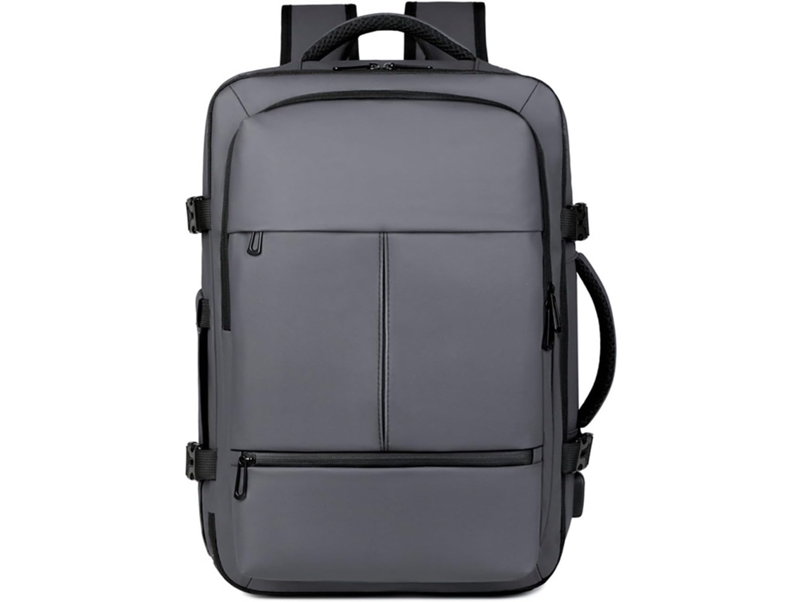 Mochila De Viaje Para Hombre Con Bolsillos Organizados Y Compartimento Para Portátil.