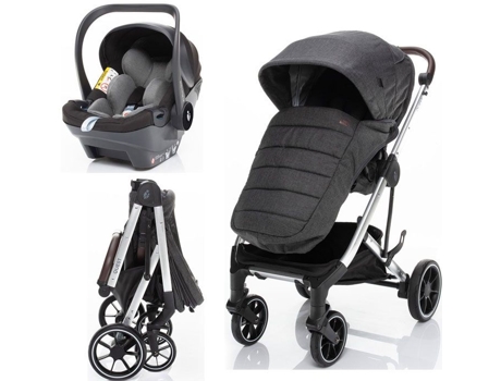 Carrito de Bebé ZOPA Quest Vulcan (92x55.5x110 cm - Negro)