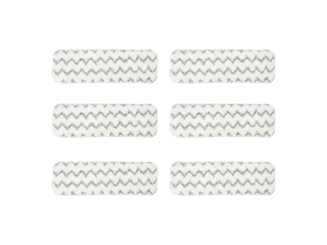 6 Esponjas De Mop Reutilizáveis Com Fibra Absorvente Para Swiffer Power Mop E Outros Mops Spray