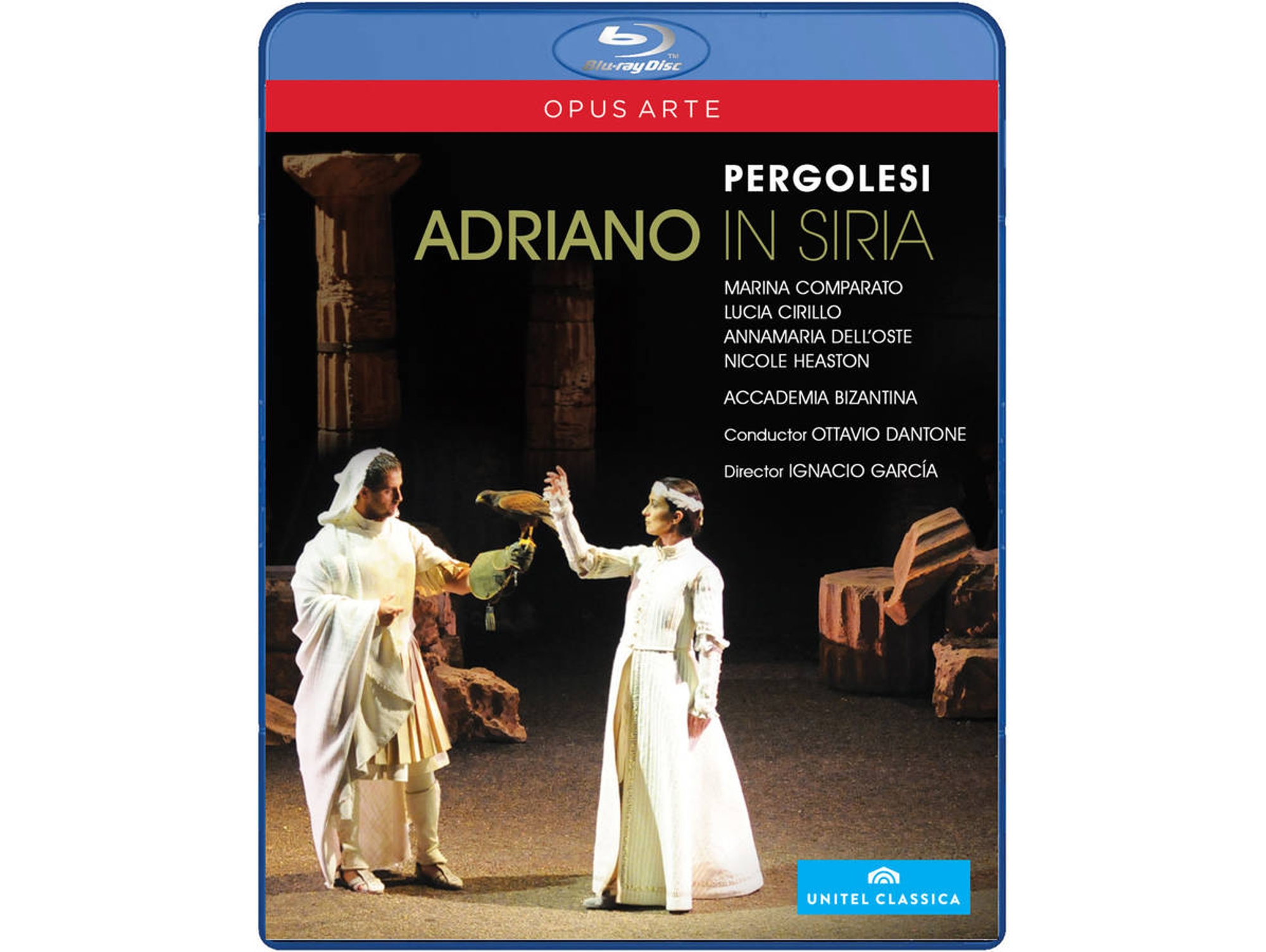 Blu-ray Video Dantone/Comparato/Cirillo - Adriano in Siria (1 CDs)