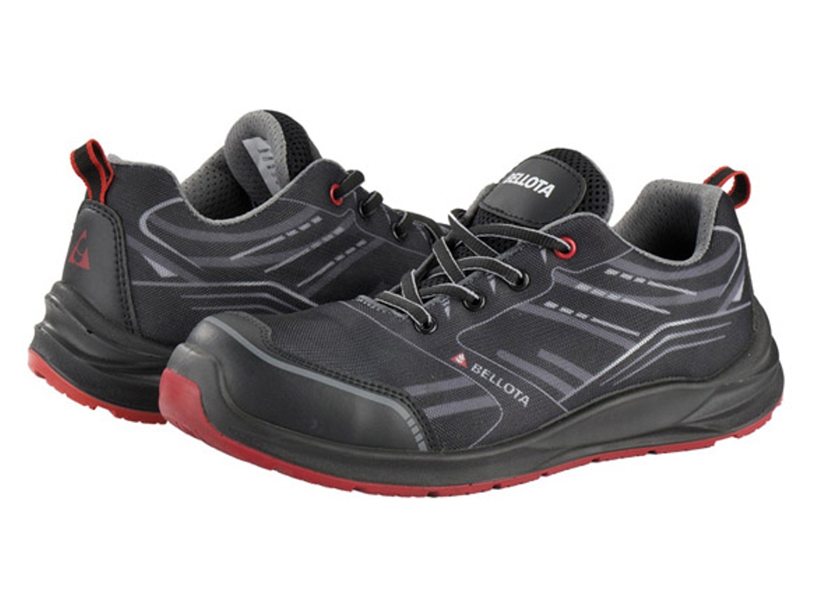 Zapato Seguridad S1P Esd Flex Negro Sport