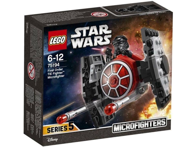 LEGO Star Wars: Microcombate TIE de la Primera Orden - 75194 (Edad Mínima: 6 - 216 Piezas)