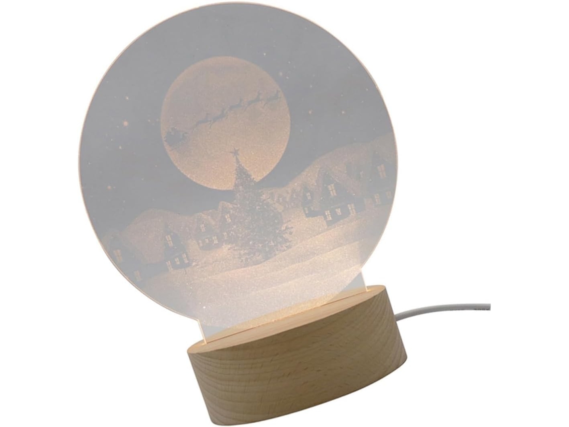 Lámpara De Noche Led Decorativa, Lámpara De Escritorio, Lámpara Decorativa Festiva Estilo Navideño