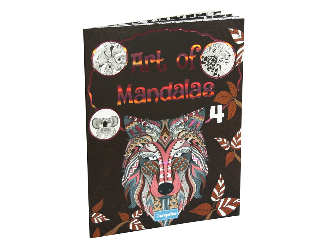Libro Art Of Mandalas - 4 De Europrice (portugués)