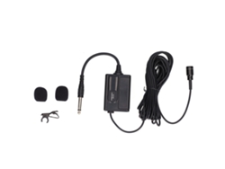 Micrófono De Solapa Con Cable De Clip, 6 M (236 Pulgadas), Conector De 6,35 Mm Para Conexión De Señal.