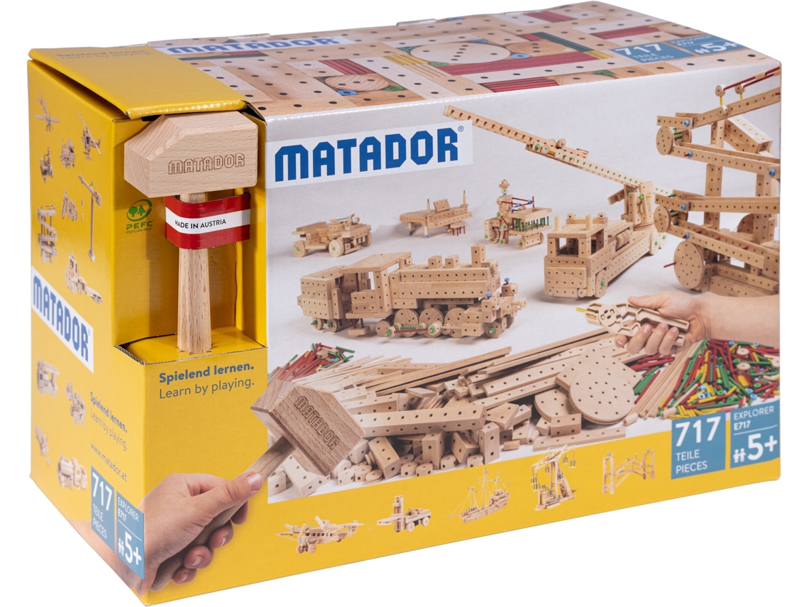 Puzzle MATADOR (Madera - Beige - 38,3 x 19 x 25,5 cm)
