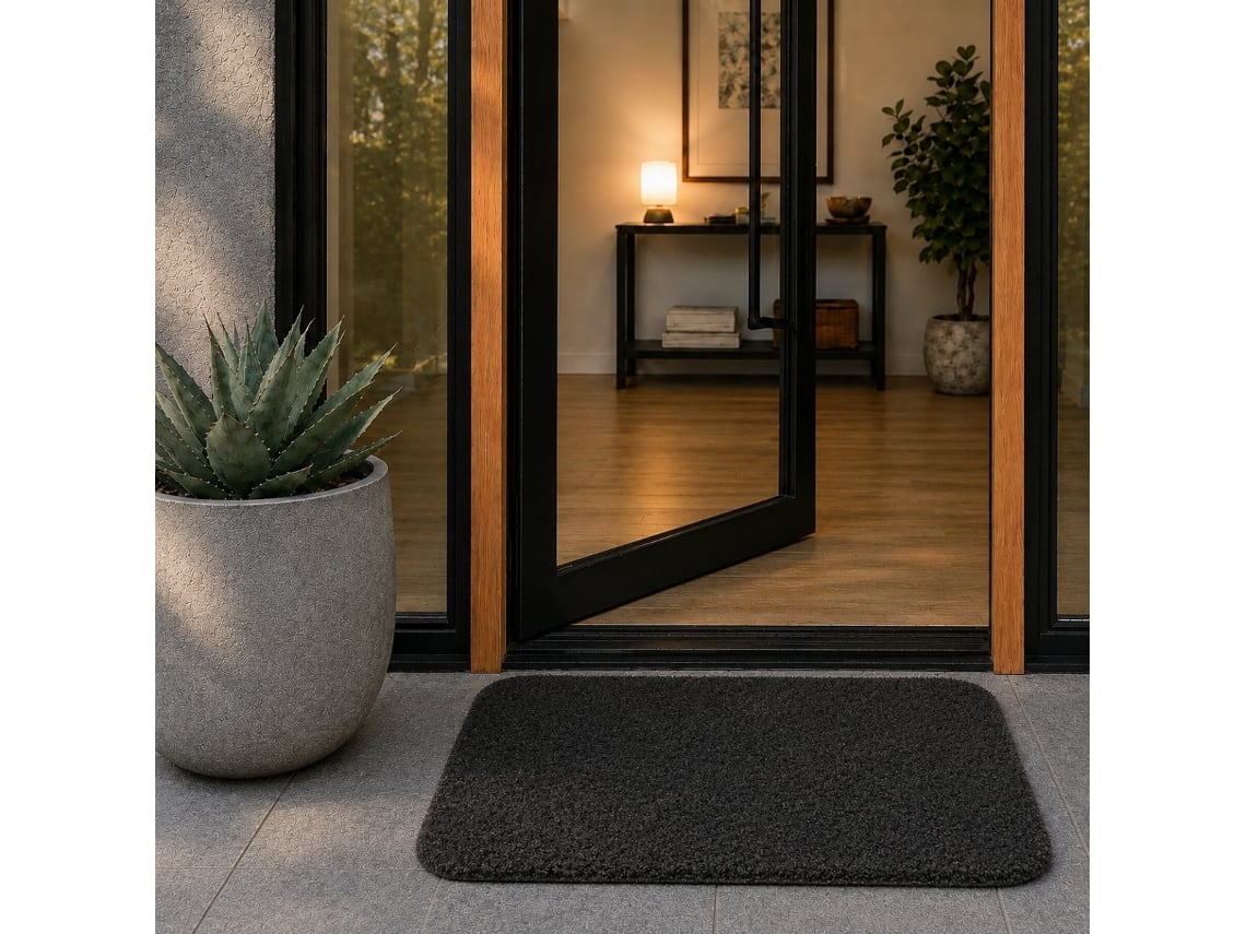 Espaguete Fosco Claro - Preto - 60x80 Cm