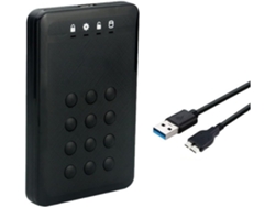 Ssd Sata Usb 3.0 De 2,5 Pulgadas Con Cifrado Y Conexión A 5 Gbps