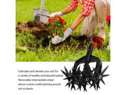 Arado manual 2 en 1 para el cultivo de jardines
