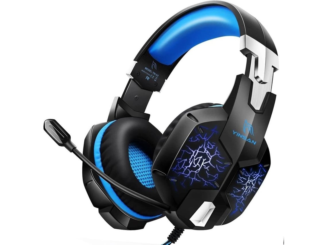 Auriculares con Micrófono Gaming Cascos para PS4 PC Xbox One headset baratos