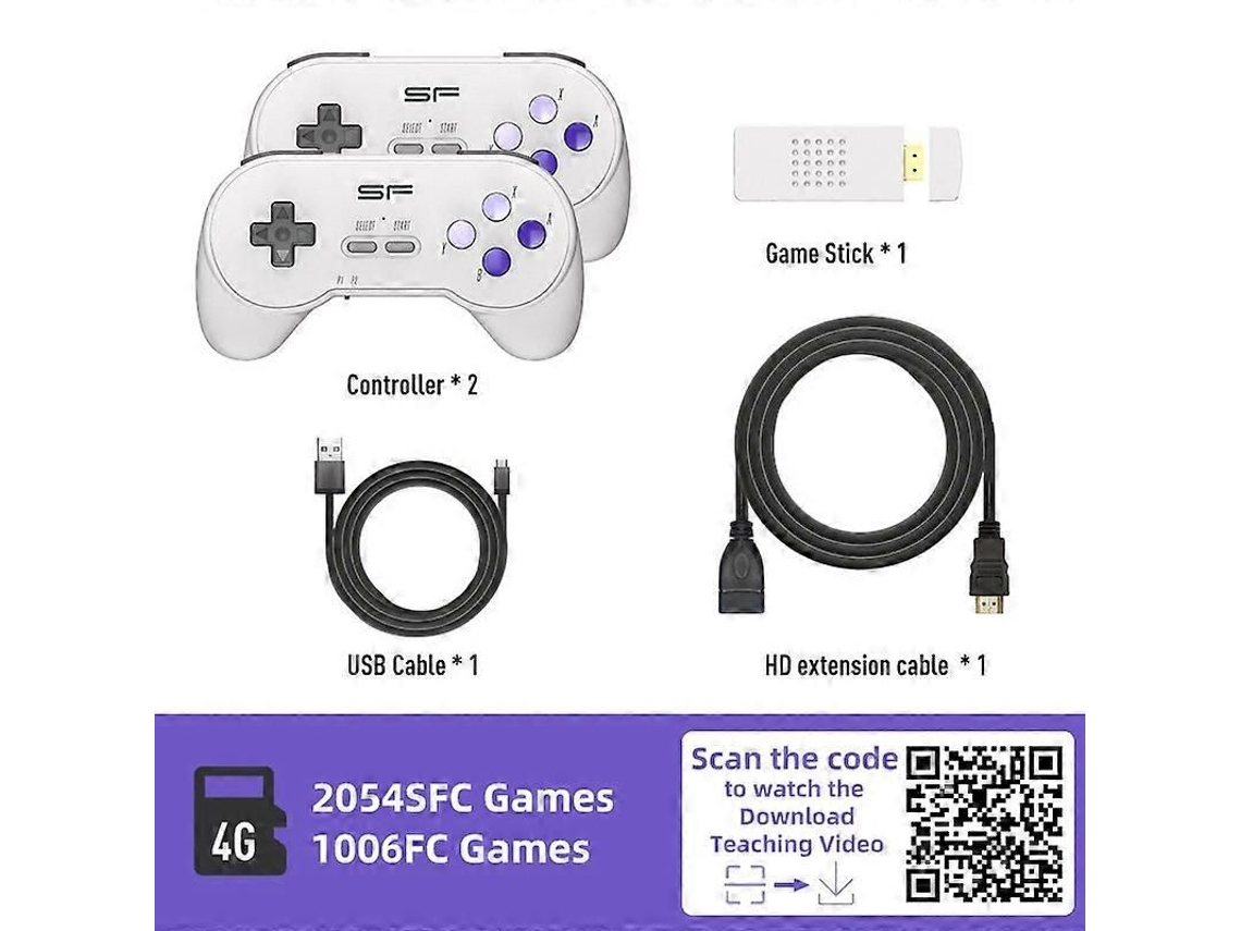 Consola de videojuegos portátil inalámbrica GOKOCO con 3000 juegos.