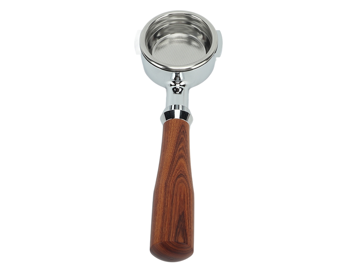 Soporte Para Filtro De Café De Aleación De Aluminio De 58 Mm Sin Fondo, Con Cesta, Para Máquinas Comerciales Y Domésticas.