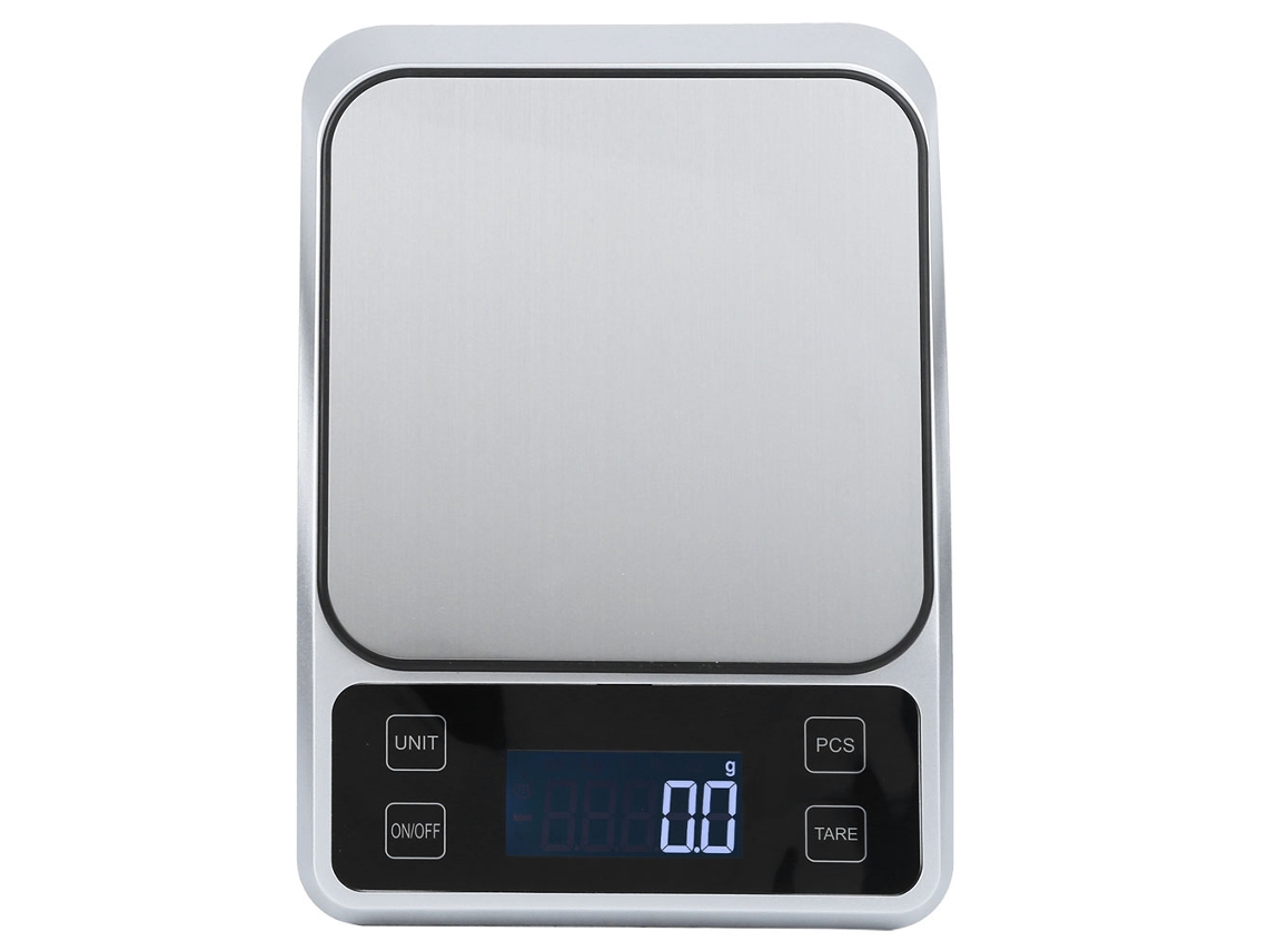 Balanza Digital De Cocina De Acero Inoxidable 5kg/0.1g Para Cocinar Y Hornear