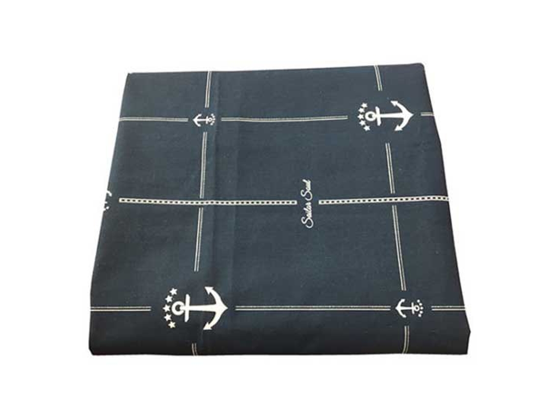 Toalha de Mesa Sailor Cinzento 155 X 130 Cmmarine Business