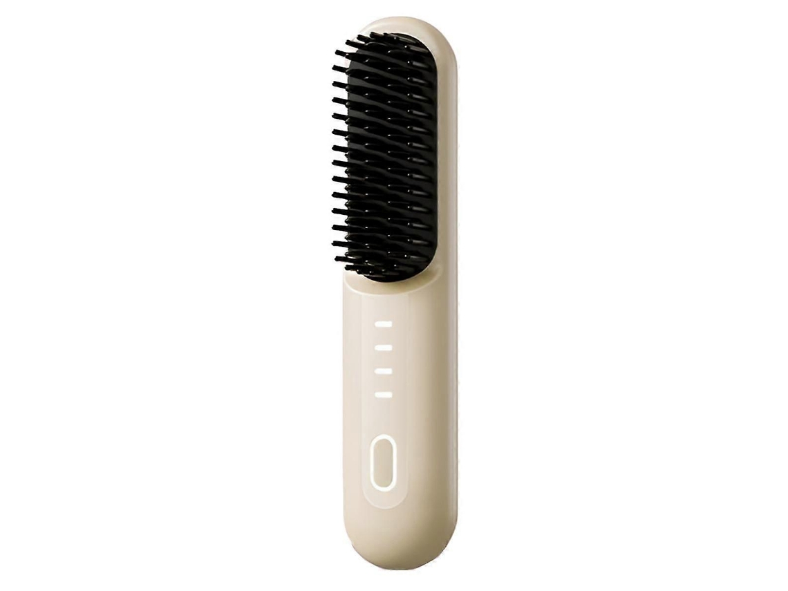 Peine inalámbrico de iones negativos para cabello liso y perezoso, peine portátil de carbono que no daña el cabello, tienda Jinyubo
