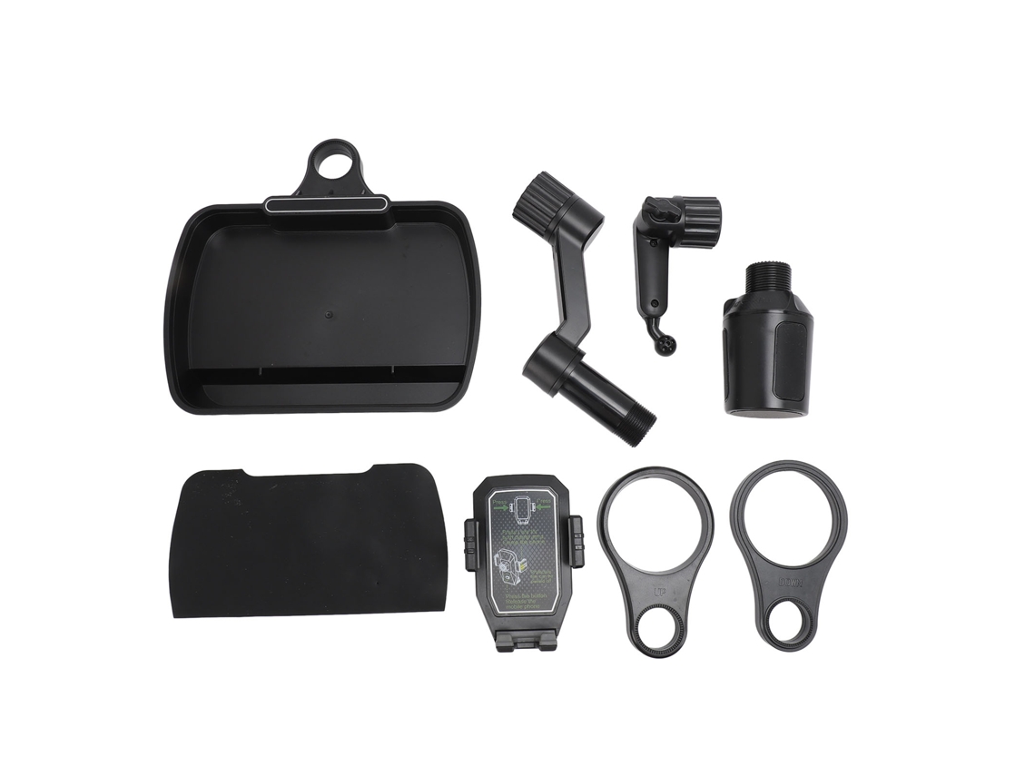 Suporte Para Copo De Carro Expandível Com Prato Giratório 360° E Suporte Para Celular Ajustável