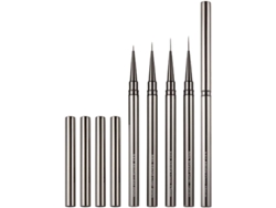 Pincel Delineador Fino Para Decoración De Uñas, Pintura De Gel Uv, Pincel De Uñas, Rayas, Líneas Cortas, Mezcla De