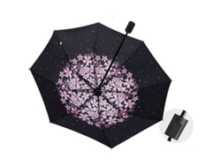 Paraguas De Viaje Ligero, Protección Contra El Sol Y La Lluvia, Resistente Al Viento, Plegable, Compacto Para Hombres, Mujeres Y Niños.