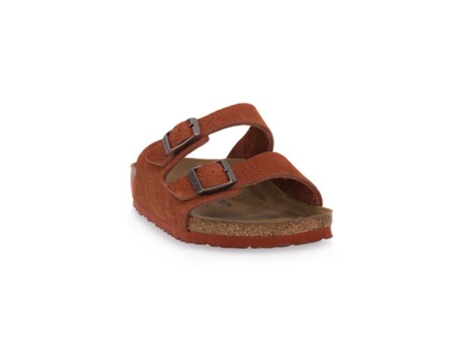 Chanclas de Hombre BIRKENSTOCK Arizona Desert Buck Burnt Piel Marrón (43)